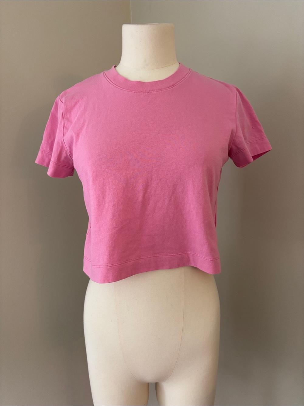 Wilfred Pink Cropped Tee